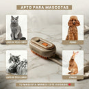 Cepillo Premium para Mascotas con Vapor