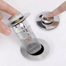 Kit x2 Tapón Filtro Antidesagüe en Acero Inoxidable 34-40mm